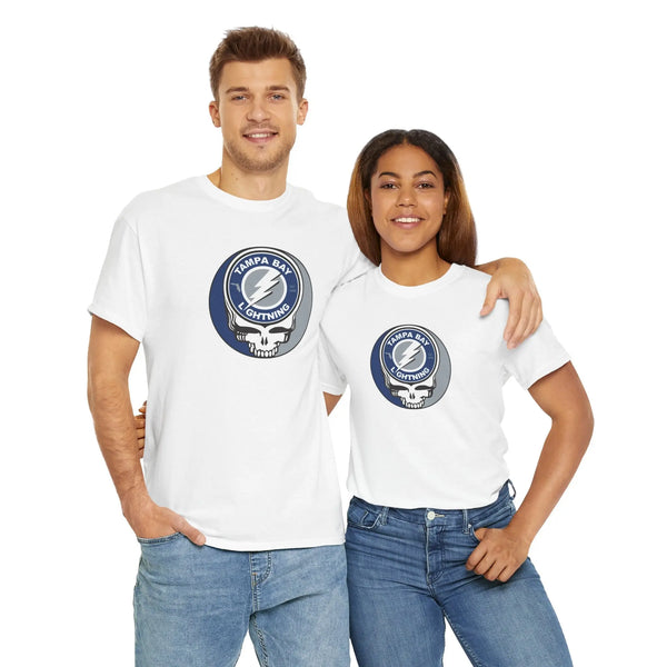 Tampa Bay Lightning Grateful Dead Steal Your Face T-Shirt - NHL StealieShop